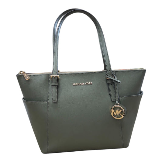 Handbag Designer By Michael Kors In Green, Size:Medium