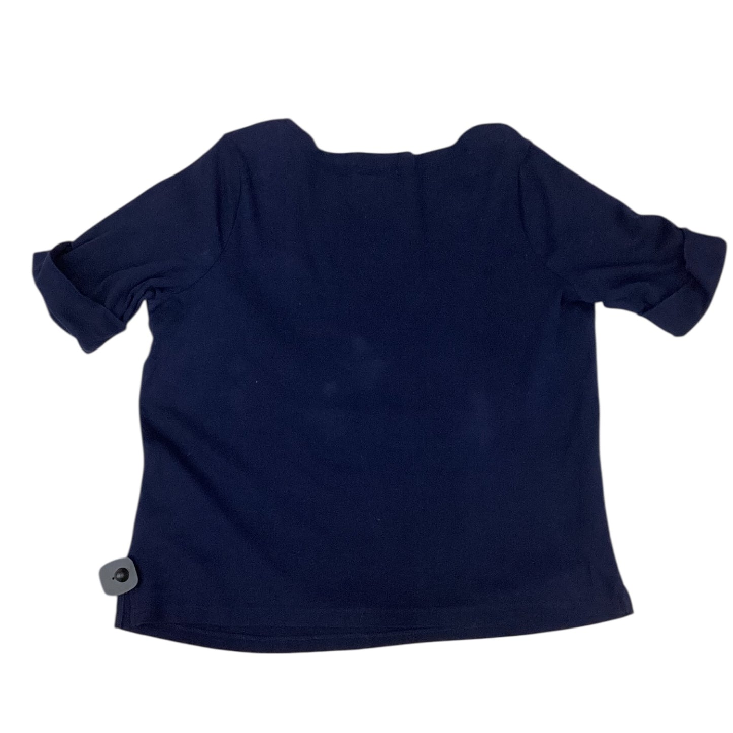 Top 2Pc Ss By Lauren By Ralph Lauren In Blue, Size:2X
