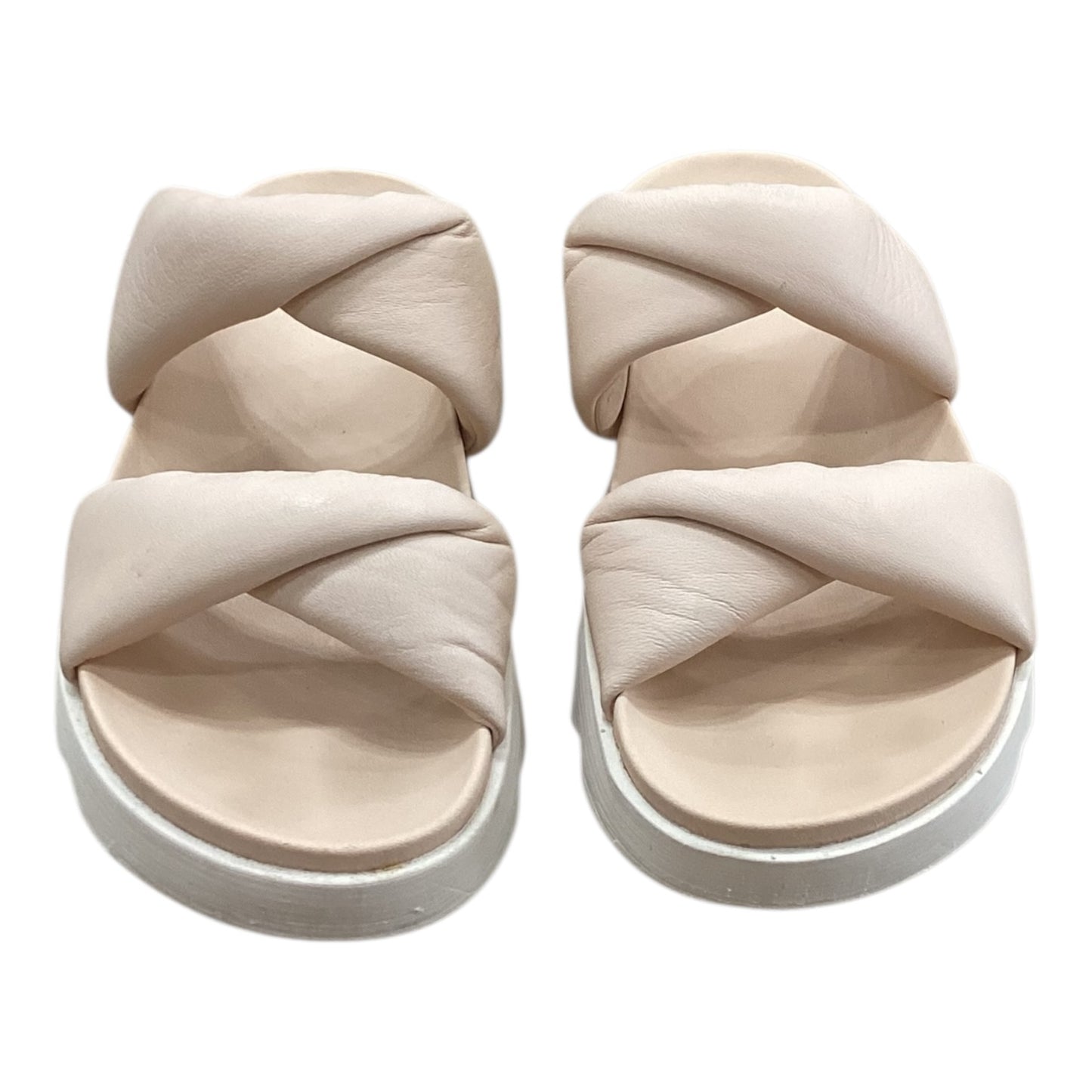Sandals Flats By Sorel In Peach, Size:9.5