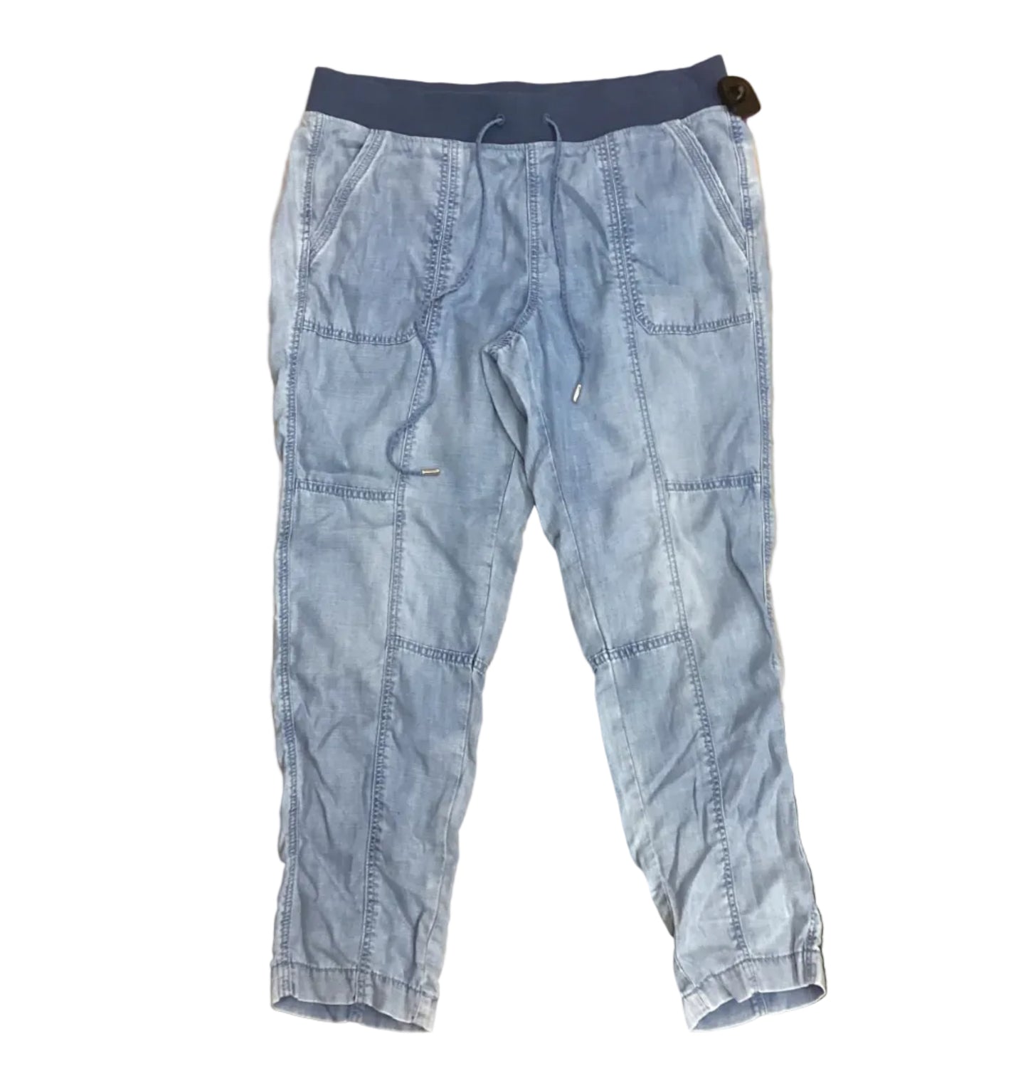 Pants Joggers By White House Black Market In Blue Denim, Size:10