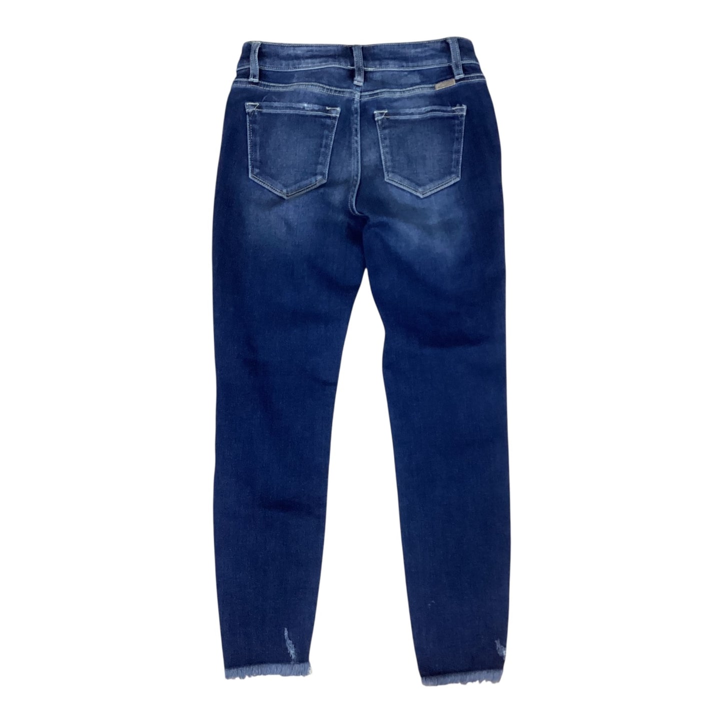 Jeans Skinny By Kancan In Blue Denim, Size:2