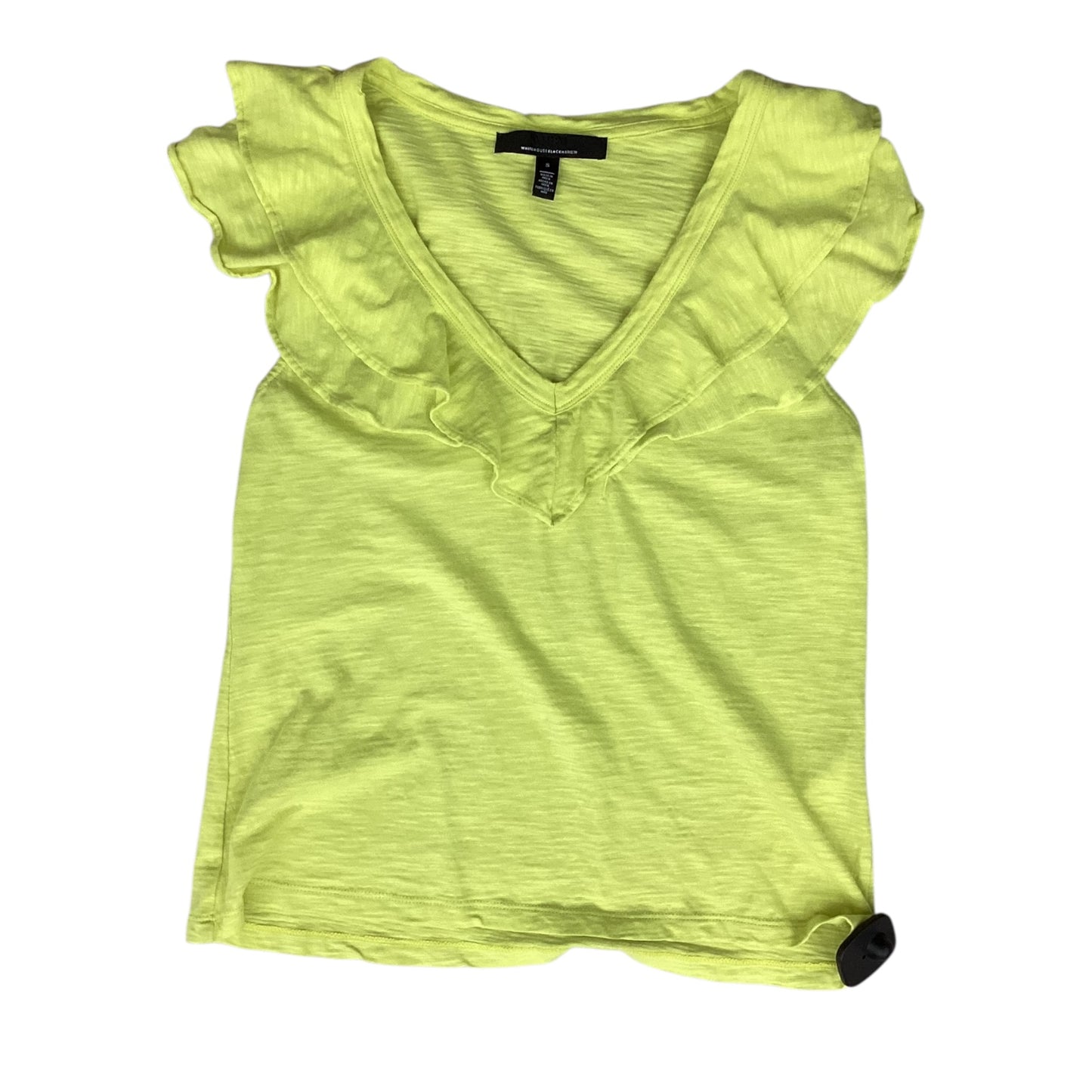 Top Sleeveless By White House Black Market In Yellow, Size:S