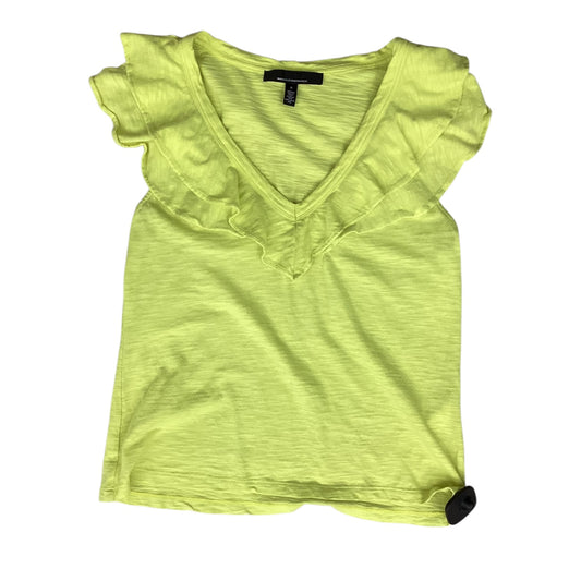 Top Sleeveless By White House Black Market In Yellow, Size:S