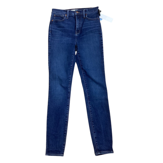 Jeans Skinny By Madewell In Blue Denim, Size: 2