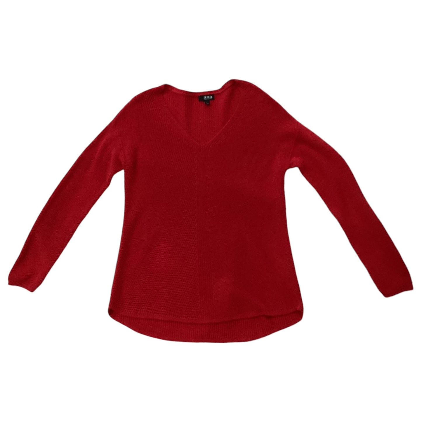 Sweater By Ana In Red, Size: L