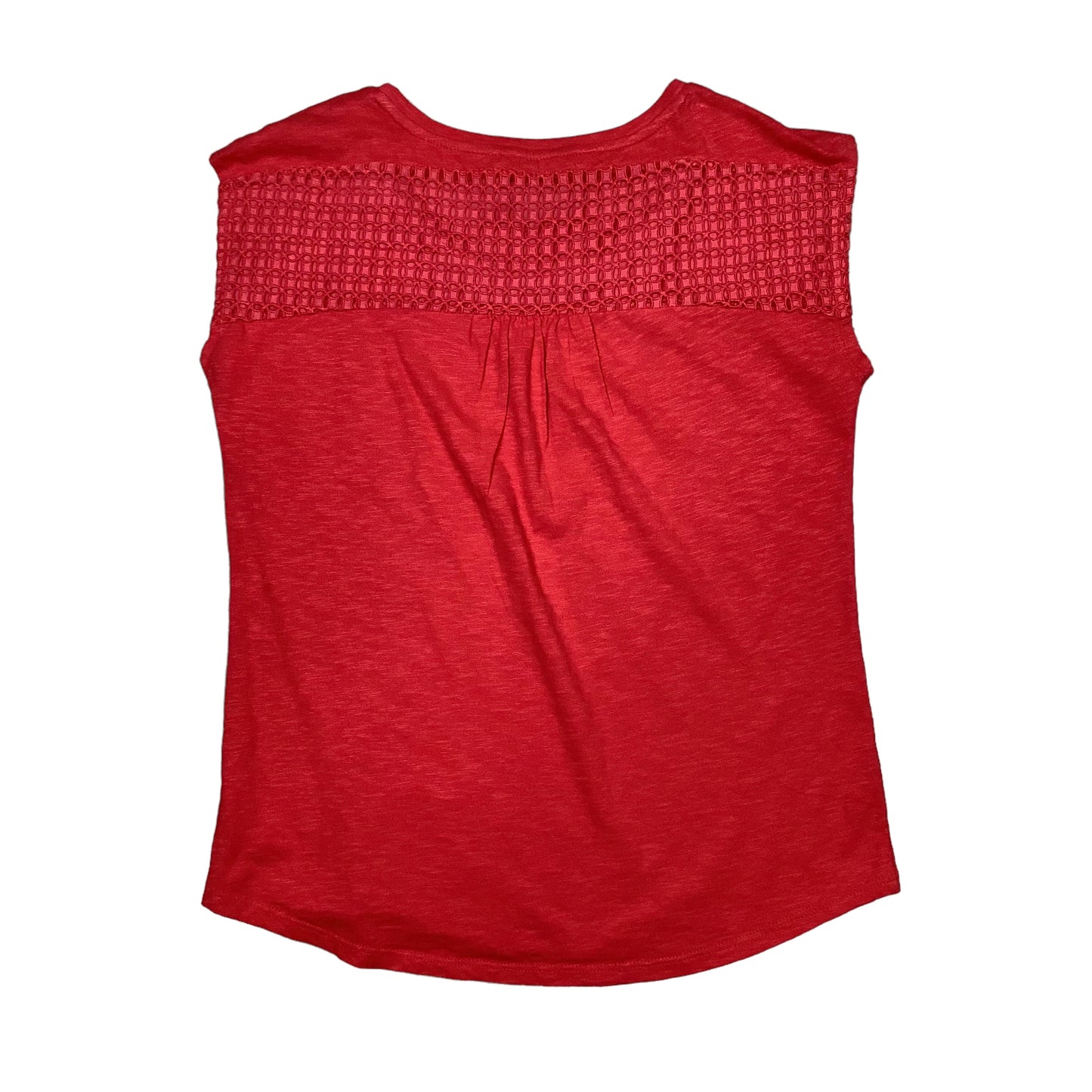 Red Top Sleeveless Talbots, Size S