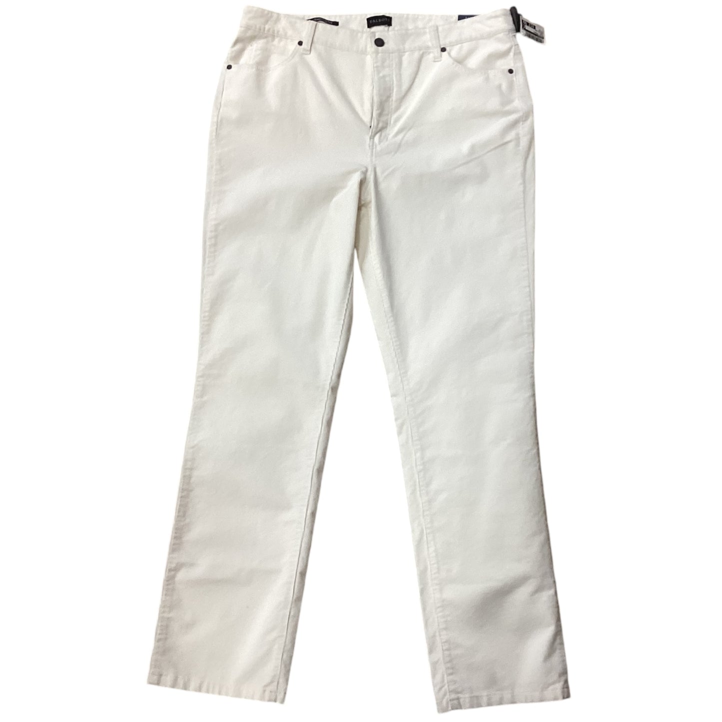 Pants Corduroy By Talbots In Cream, Size: 14