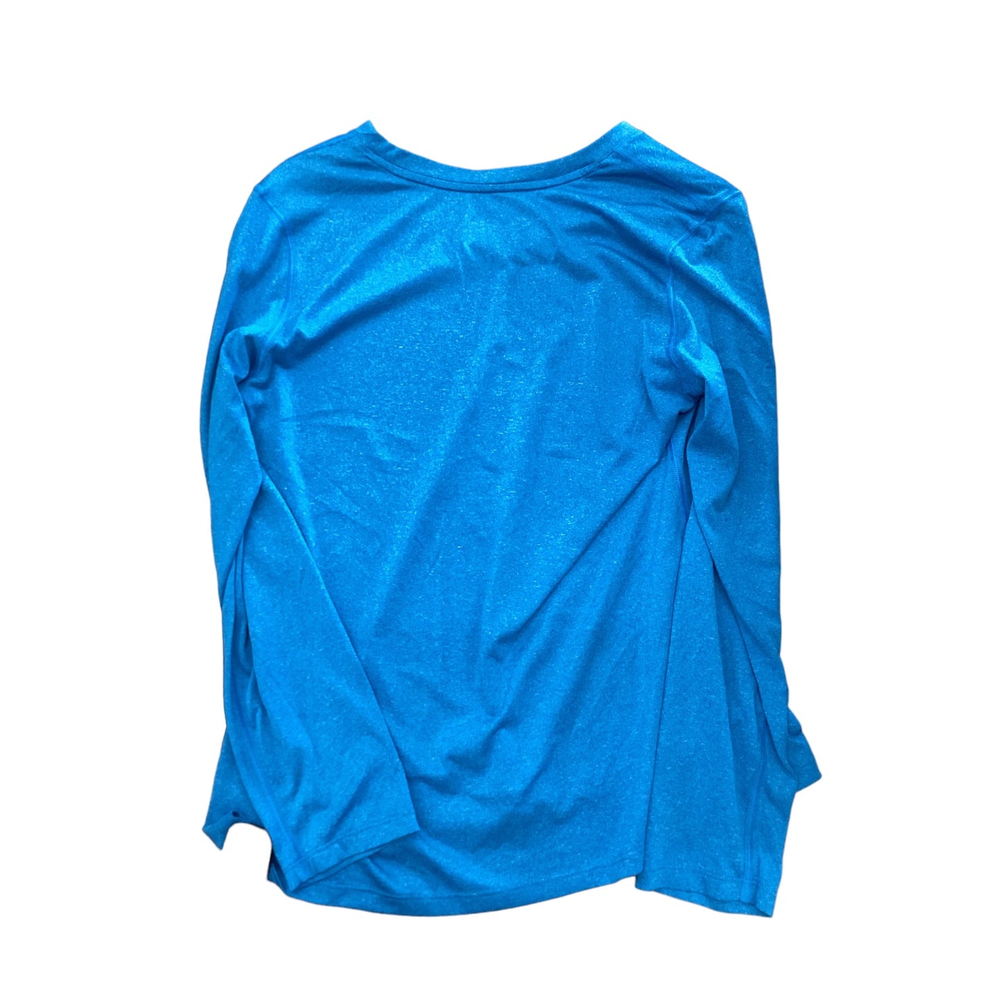 Blue Athletic Top Short Sleeve Sport, Size Xl