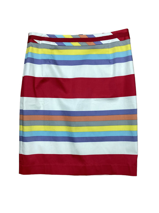 Striped Pattern Skirt Mini & Short Boden, Size 10