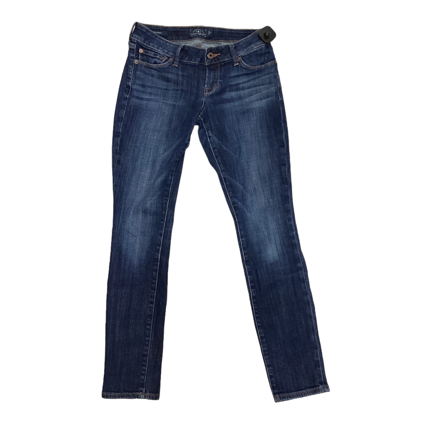 Blue Denim Jeans Straight Lucky Brand, Size 4