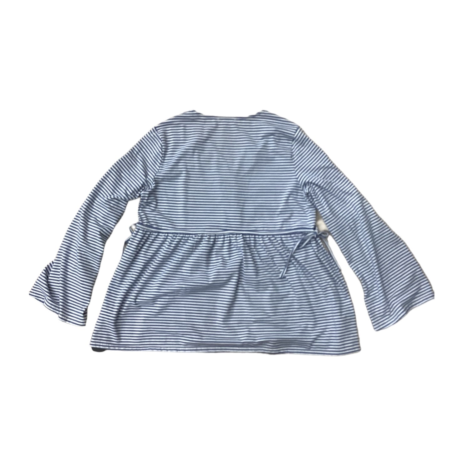 Top Long Sleeve By Clothes Mentor In Blue, Size: Xl