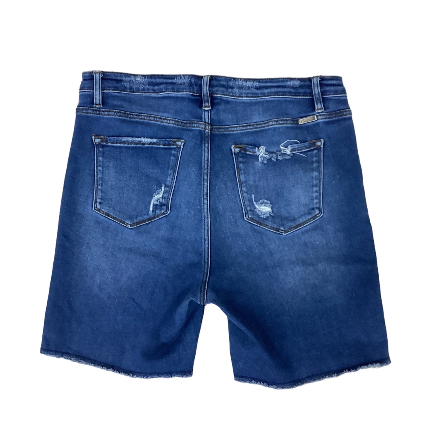 Blue Denim Shorts Kancan, Size 14