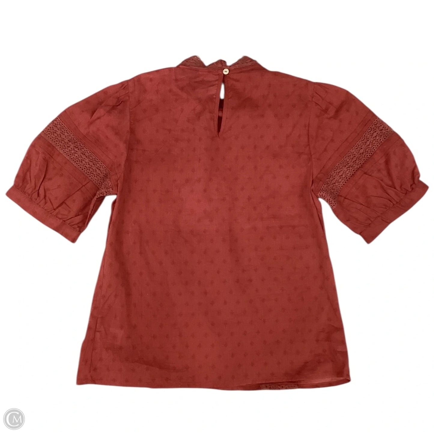 Top Short Sleeve By Universal Thread In Copper, Size: Xs