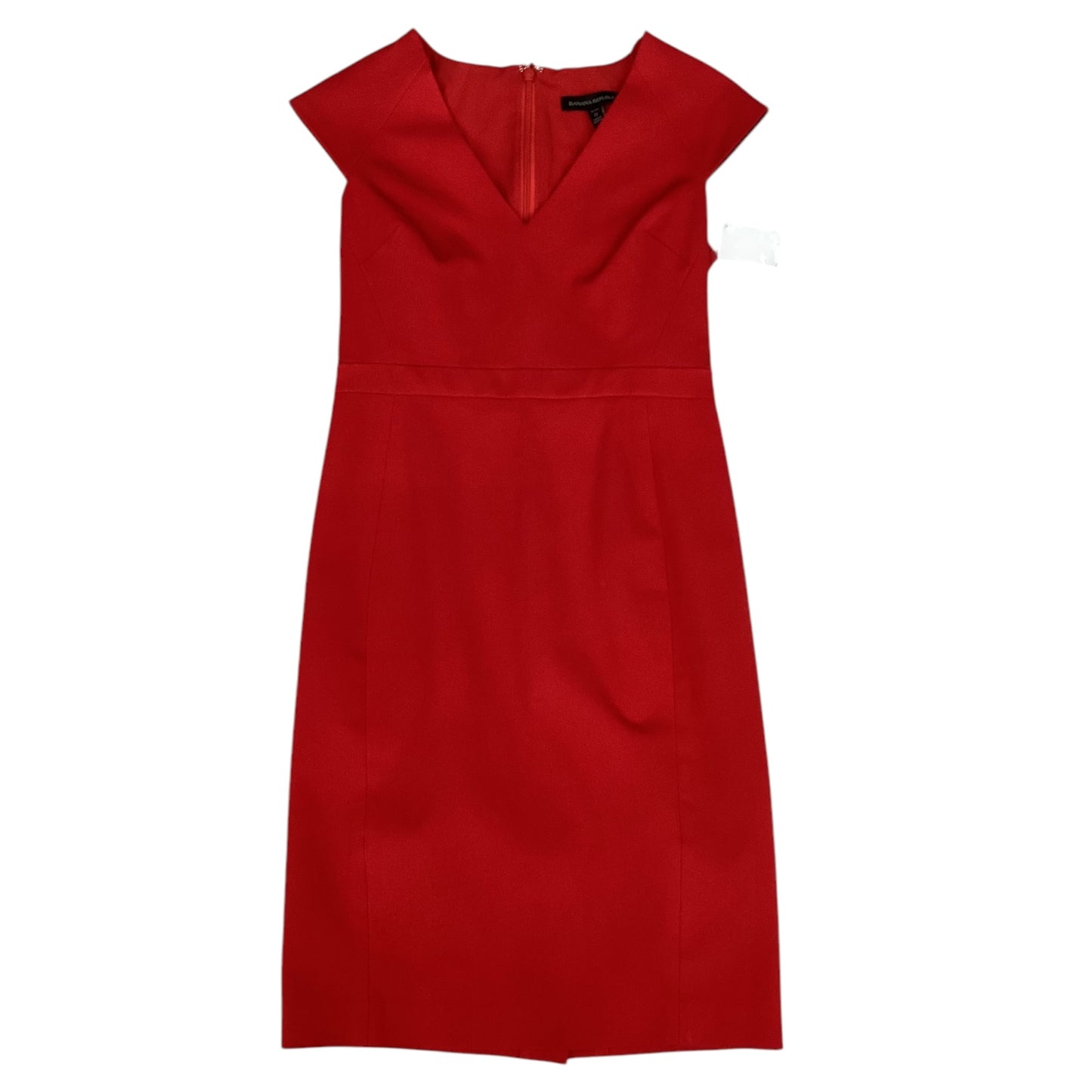 Dress Casual Short By Banana Republic In Red, Size: 0