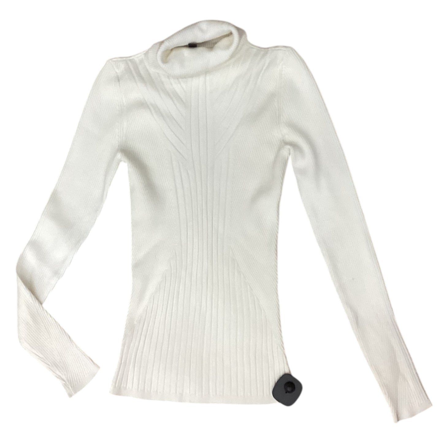 Sweater Designer By White House Black Market In Cream, Size: Xs