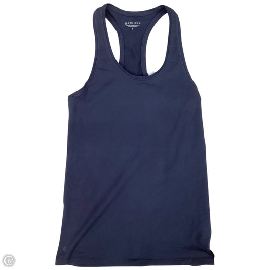 Athletic Tank Top By Athleta In Navy, Size: S