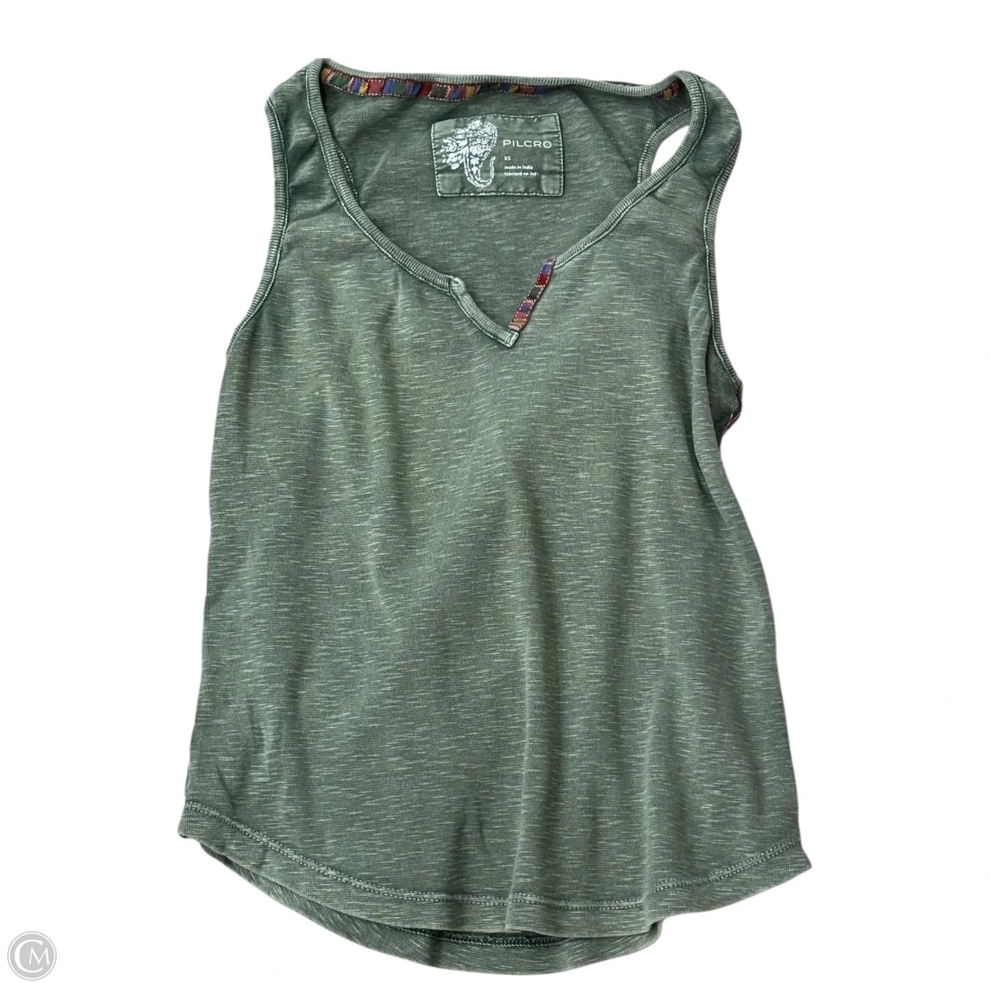 Top Sleeveless By Pilcro In Green, Size: Xs