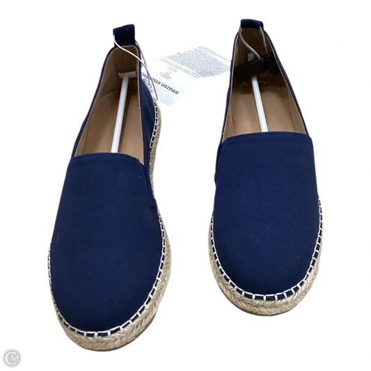 Shoes Flats By Amazon Essentials In Navy, Size: 9