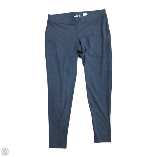 Athletic Leggings By Gap In Grey, Size: Xl