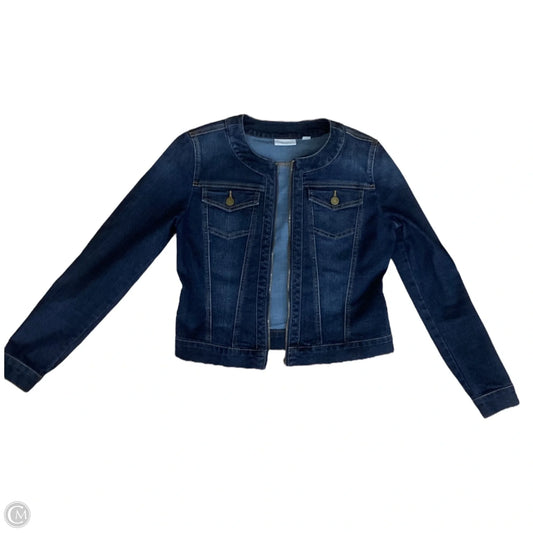 Jacket Denim By New York And Co In Blue Denim, Size: S