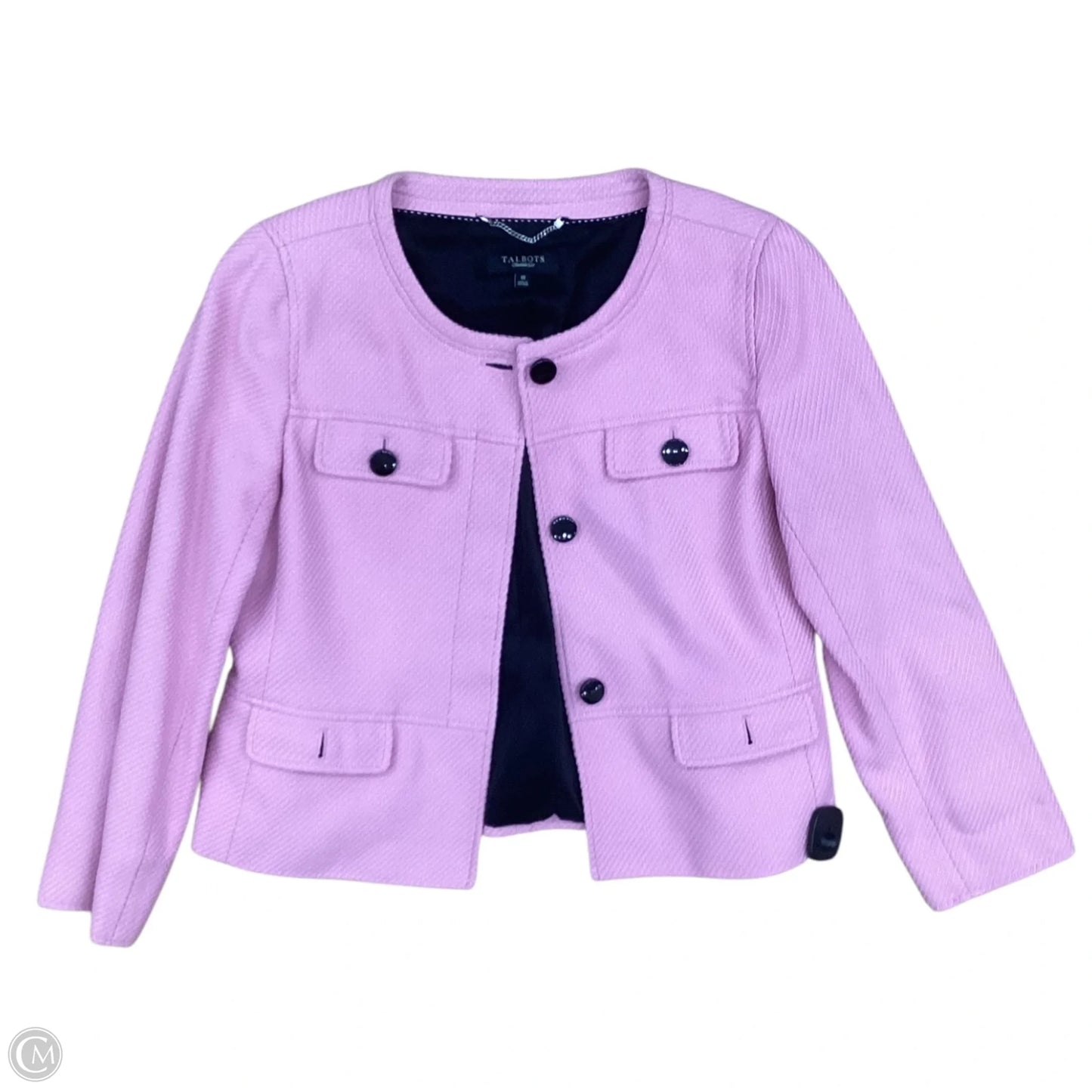 Blazer By Talbots In Pink, Size: 10