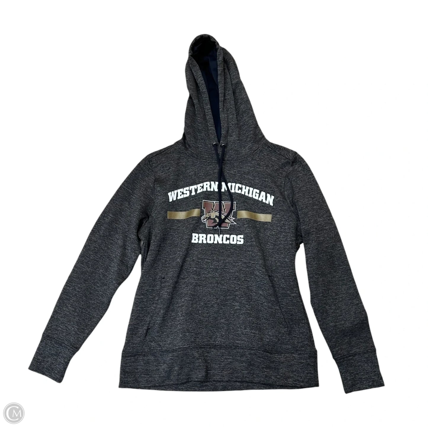 Athletic Sweatshirt Hoodie By Clothes Mentor In Brown, Size: S