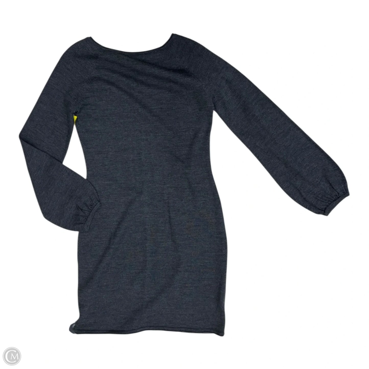 Dress Sweater By Calvin Klein In Grey, Size: Xs