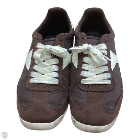 Shoes Sneakers By Universal Thread In Brown & White, Size: 9