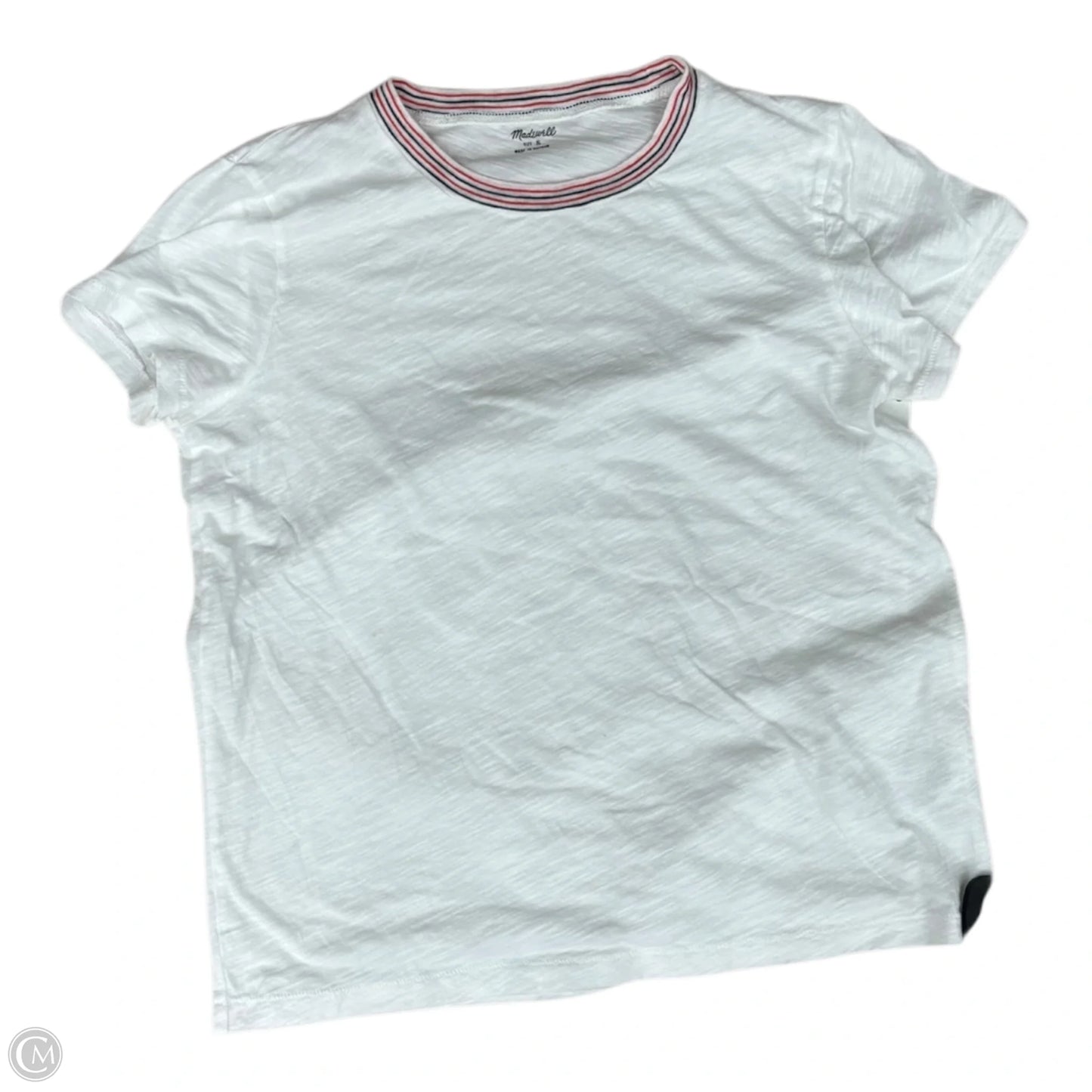 Top Short Sleeve By Madewell In White