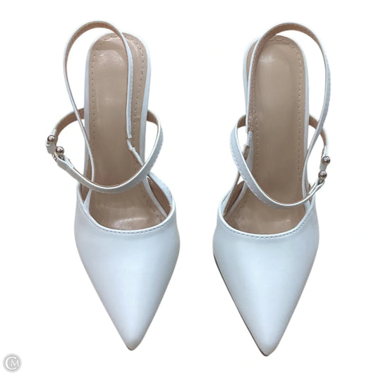 Shoes Heels Stiletto By Clothes Mentor In White, Size: 6.5