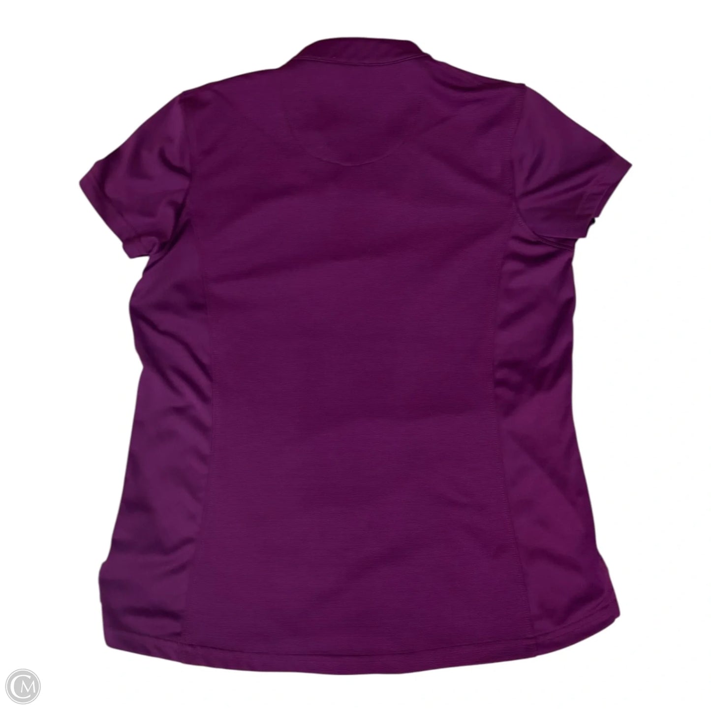 Athletic Top Short Sleeve By Pebble And Stone In Purple, Size: S