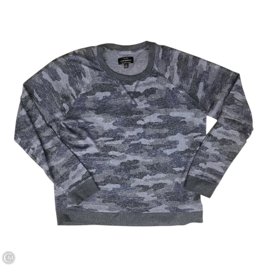 Top Long Sleeve By Lucky Brand In Grey, Size: L