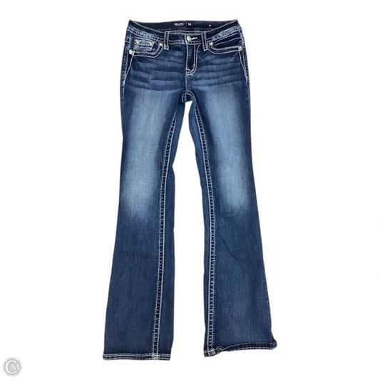 Jeans Boot Cut By Miss Me In Blue Denim, Size: 2