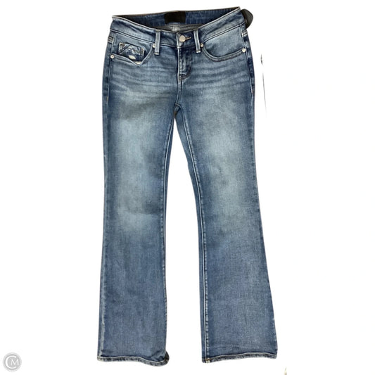 Jeans Boot Cut By Buckle Black In Blue Denim, Size: 2