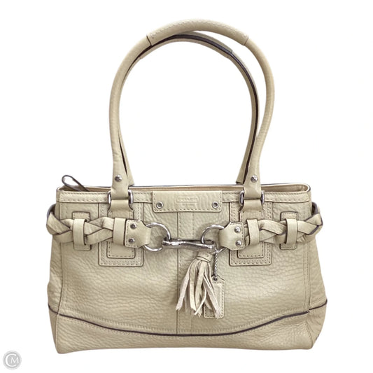Handbag Designer By Coach, Size: Medium