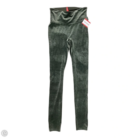 Pants Leggings By Spanx In Green, Size: Sp