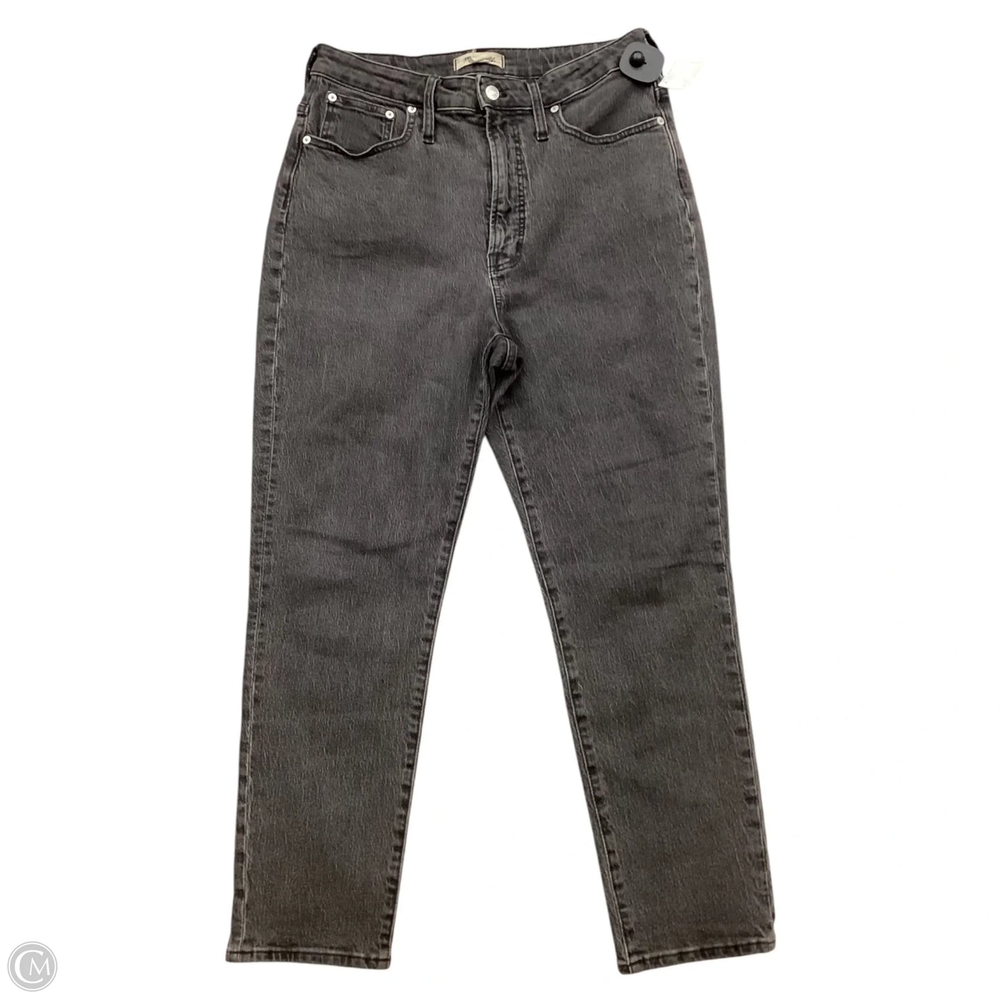 Jeans Boyfriend By Madewell In Black, Size: 8