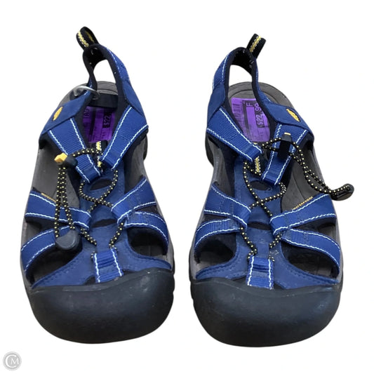Sandals Sport By Keen In Blue, Size: 9.5