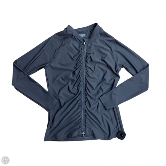 Athletic Jacket By Athleta In Grey, Size: M