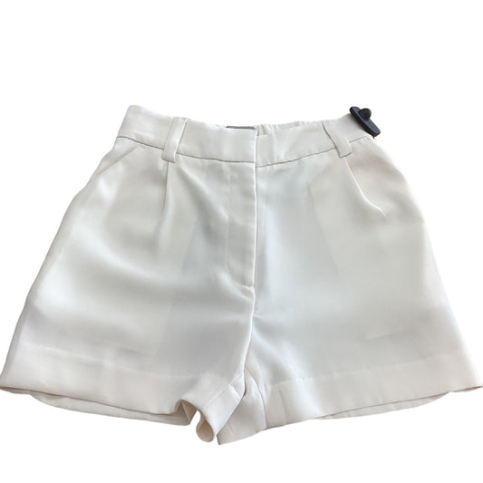 Cream Shorts H&m, Size 0