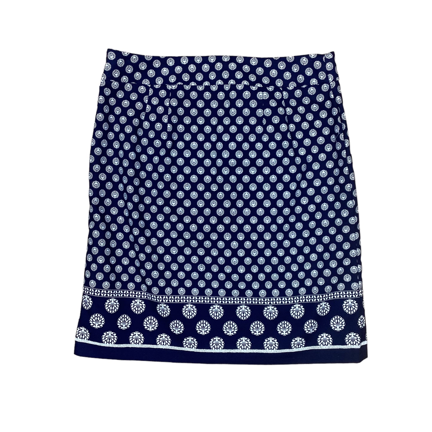 Blue & White Skirt Mini & Short Talbots, Size 4