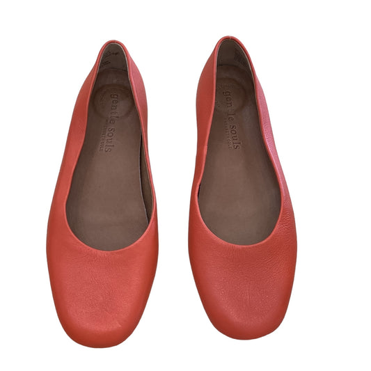 Shoes Designer By Gentle Souls In Orange, Size: 9