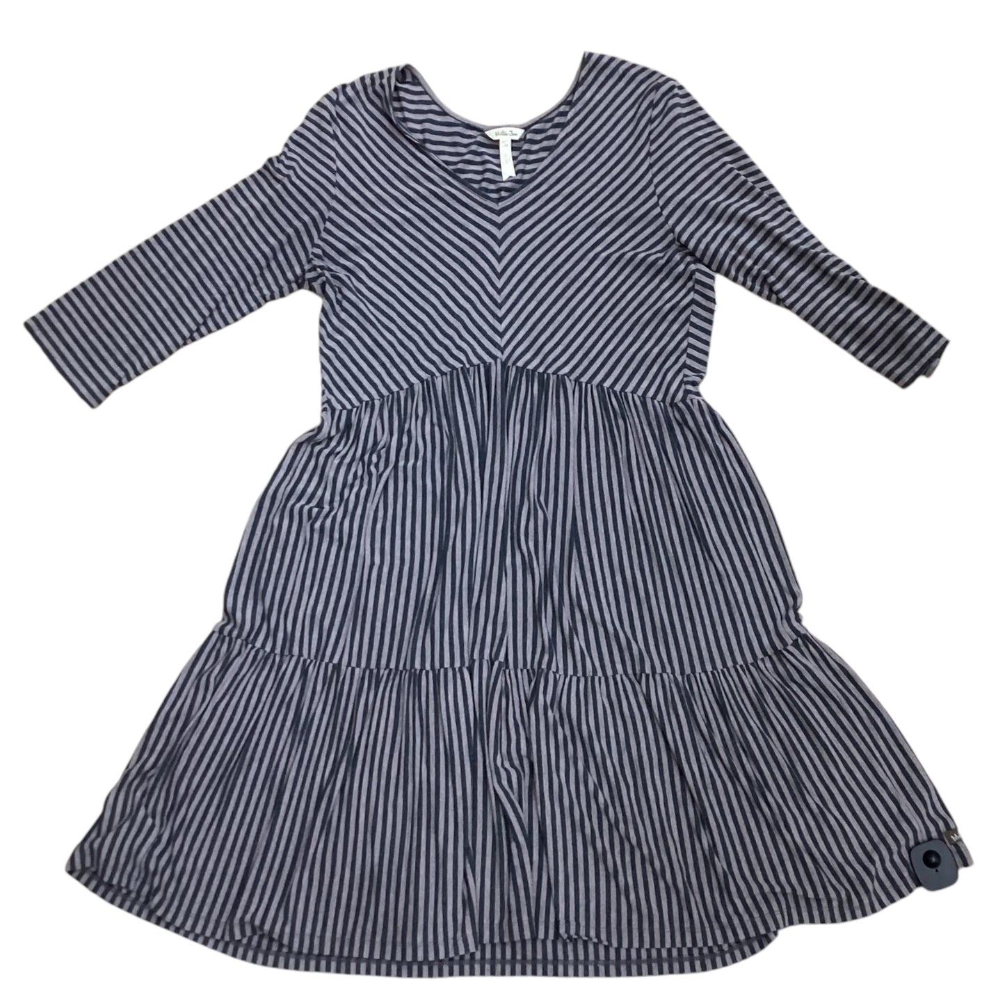 Dress Designer By Matilda Jane In Striped Pattern, Size: L