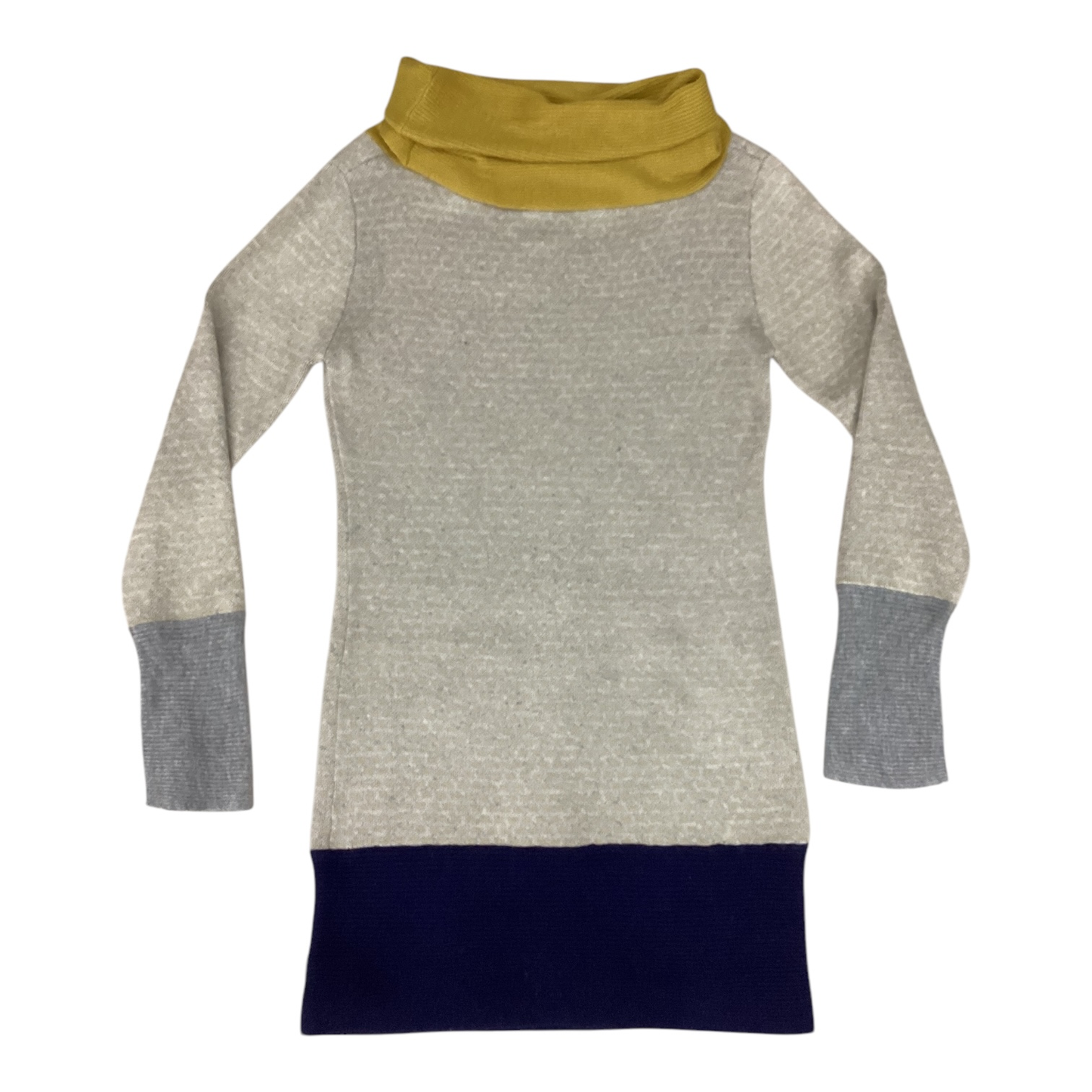 Dress Casual Midi By Thml In Blue & Grey, Size: M