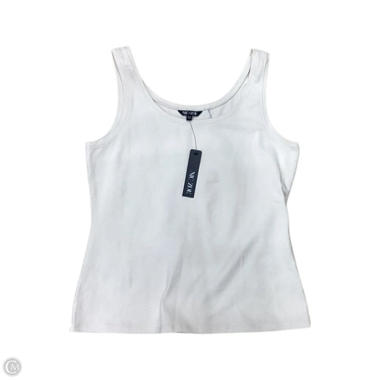 Tank Top By Nic + Zoe In Cream, Size: Mp