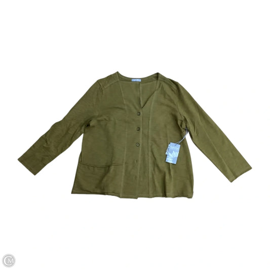Cardigan By Habitat In Green, Size: M