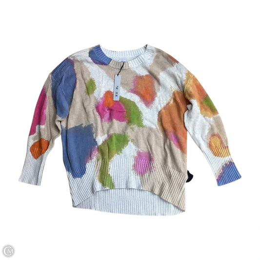 Sweater By Nic + Zoe In Multi-colored, Size: Mp