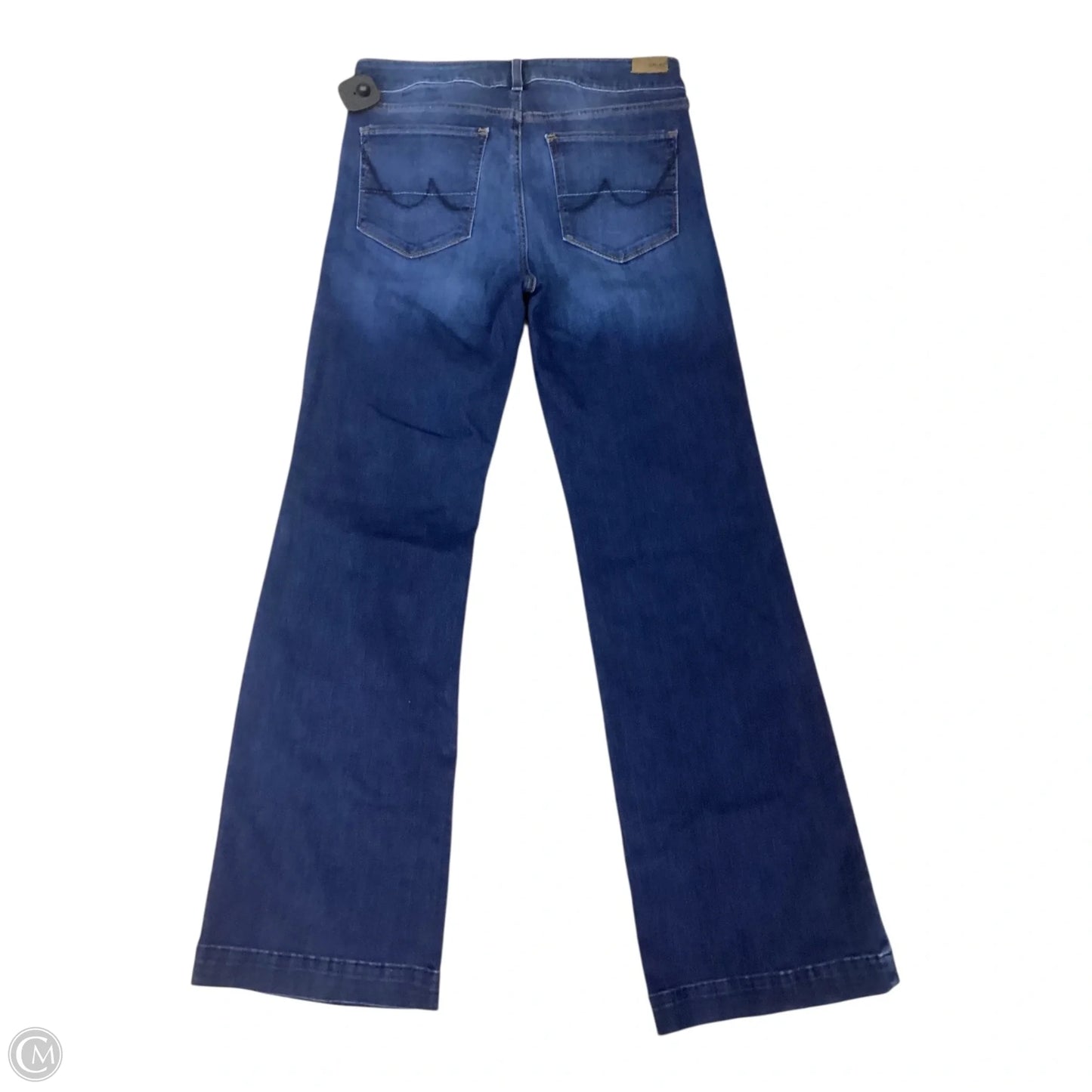 Jeans Wide Leg By Ariat In Blue Denim, Size: 10
