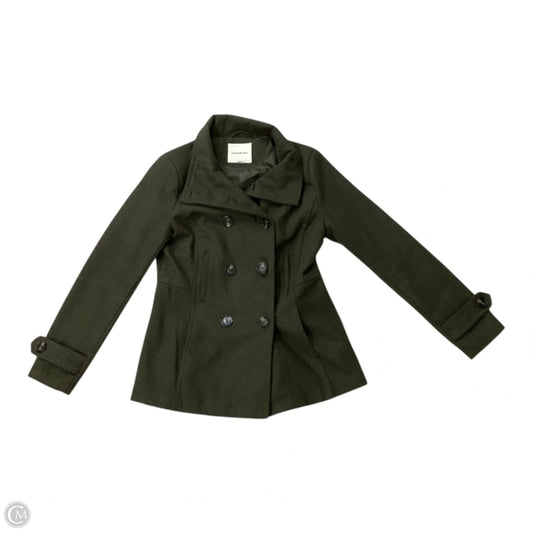 Coat Peacoat By Thread And Supply In Green, Size: S