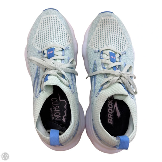 Shoes Athletic By Brooks In Aqua, Size: 7